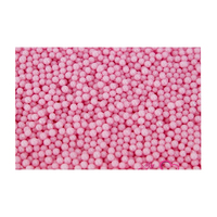 Shiny Pink 4mm Edible Cachous Pearls - 1kg