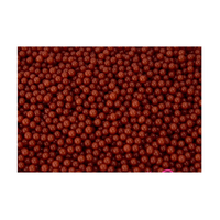 Shiny Red 4mm Edible Cachous Pearls - 1kg