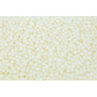 2mm Shiny White Edible Cachous Pearls - 100G