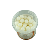 12mm Shiny White Edible Cachous Pearls - 100g