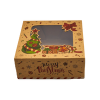 Christmas Craft Gift Box 7.2 Inch - 3 Inch Deep Iconic Cake Art