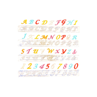 Fmm Alphabet Script Upper Case & Number Cutters