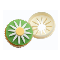 Double Sided Cup Cake Cutter Daisy -Fmm Cupcake Tools - Gumpaste