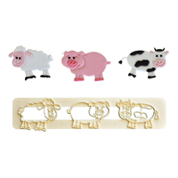 Fmm Cute Farm Animals Cutter Set