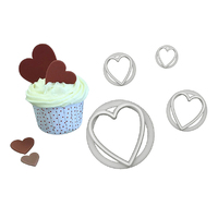 Hearts 4 Piece Cutter Set - Fmm