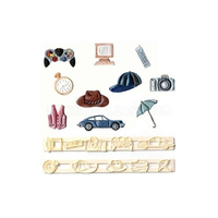 Mens Accessories Set - Tappit Fondant / Gumpaste Cutters - Fmm