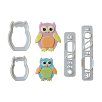 Fmm Mummy & Baby Owl Cutter Set