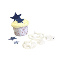 Star Cutter Set Of 4 - Fmm Cake Decorating Tools