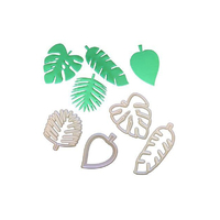 Totally Tropical Leaves Cutter - 4Pce - Fmm