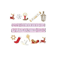 Christmas Set Tappit - Fmm Cutters