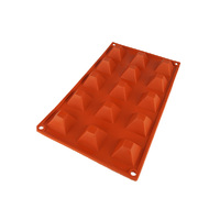 15 Cavity - Mini Pyramid Silicone Chocolate Mould - D-008