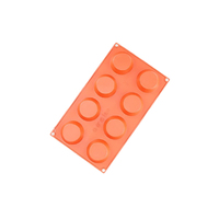 8 Cavity - 60mm Disc Silicone Chocolate Mould