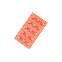 15 Cavity - Dariole 35X38mm Silicone Chocolate Mould