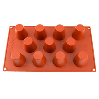 11 Cavity - Dariole Silicone Chocolate Baking Mould