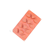 11 Cavity - Chip Silicone Chocolate Mold D-082