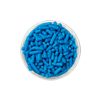 Blue Deluxe Jimmies 1.5mm - Sprinkles - 500g