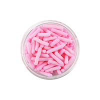 Pink Deluxe Jimmies 1.5mm - Sprinkles - 500g