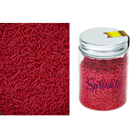 Pink Deluxe Jimmies 1.5mm - Sprinkles - 80g