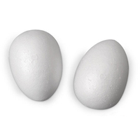 50mm Foam Egg- 5 Pack - Flower Making Tools