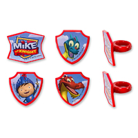 Mike The Knight Cupcake Rings Bakery Crafts 