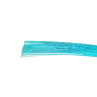 Metallic Light Blue Flower Wires - 20 Gauge - 50Pk