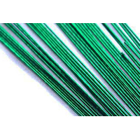 Metallic Green Flower Wires - 24 Gauge - 50Pk