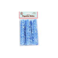 Blue Flakes - Acrylic Cakesicle Sticks