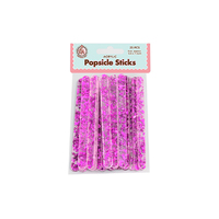 Purple Flakes - Acrylic Cakesicle Sticks