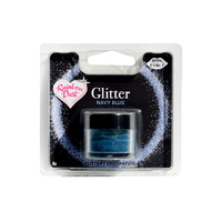 Navy Blue - 100% Edible Glitter - Rainbow Dust - Cake Decorating