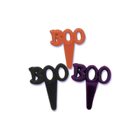 Boo Boo Halloween - Cupcake Picks - 12 Pieces