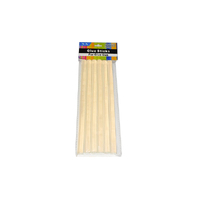 7" Glue Sticks For Hot Glue Gun - 6Pce - 1" Thick  