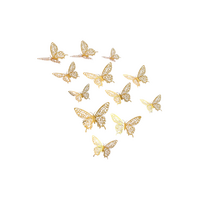 Gold Butterfly Topper