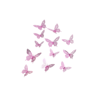 Pink Butterfly Topper