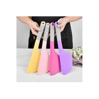 34.5cm x 7cm Red Silicone Spatula