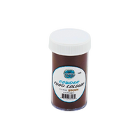 Brown Oil Based Powder Colour - 15g - Iconic Cake Art