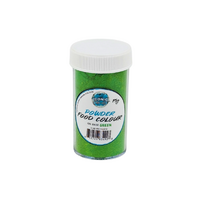 Green Oil Based Powder Colour - 15g - Iconic Cake Art