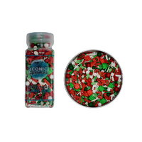 90g Christmas Cane Sprinkles Mix - Iconic Sprinkles: Single