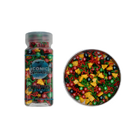 90g Christmas Glam Sprinkles Mix - Iconic Sprinkles: Single