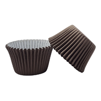 Brown Greaseproof Jumbo Muffin Cases 55mm