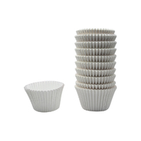 Plain Jumbo 250 Pieces-White Muffin Size Cupcake Case-Baking Cups