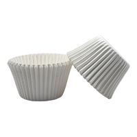 White Greaseproof Jumbo Muffin Cases 55mm