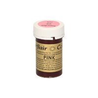 ** Pink - Sugarflair Spectral Paste 25G - Fondant And Buttercream Colour