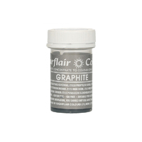 ** Graphite - Sugarflair Spectral Paste 25G - Fondant And Buttercream Colour