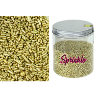 Metallic Jimmies Gold - 500g