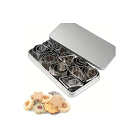 30Pcs Set Of Mini Stainless Steel 