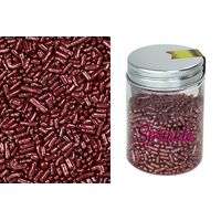 Metallic Pink Jimmies - Cake Toppings - 100G