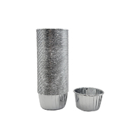 Silver - Metallic Cupcake Liners - 50Pcs