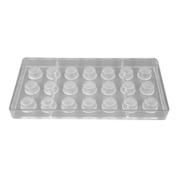 21 Cavity - Small Muffin Polycarbonate Mold - Mould - 1002