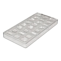 24 Cavity - Assorted Gems Polycarbonate Mold - Mould - 1632