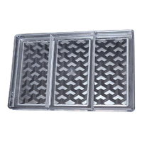 3 Cavity - Tri-Bars Polycarbonate Mold - Mould - 2391